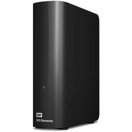 External HDD|WESTERN DIGITAL|Elements Desktop|WDBWLG0240HBK-EESN|24TB|USB 3.2|Drives 1|Black|WDBWLG0240HBK-EESN