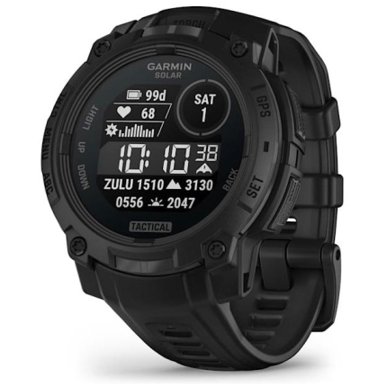 SMARTWATCH INSTINCT 3 SOLAR/BLACK 010-02934-50 GARMIN