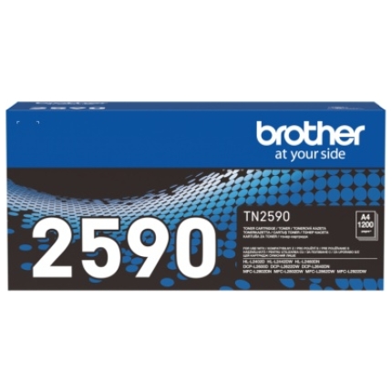 Brother TN-2590 (TN2590) Toner Cartridge, Black (TN2590)