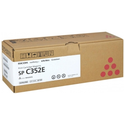 RICOH TONER CARTRIDGE MAGENTA SP C352E,  (408217)