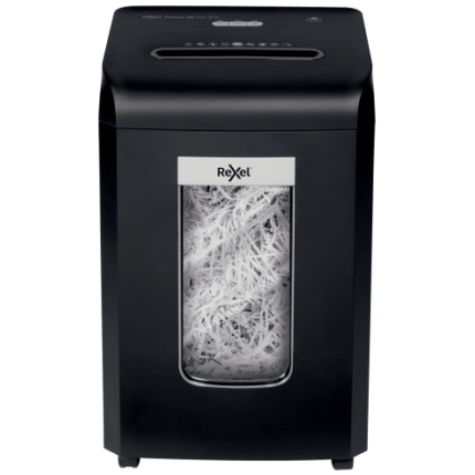 Rexel ProMax QS RSS1838 Paper Shredder Strip Cut 6mm P-2 38L 58dB, Black