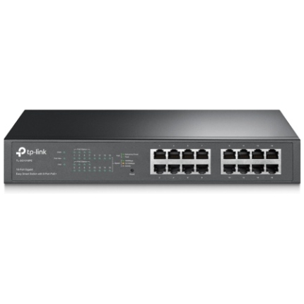 TP-Link TL-SG1016PE 16-Port Gigabit Easy Smart PoE Switch with 8-Port PoE+