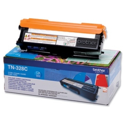 Brother Toner TN-328 Cyan (TN328C) (TN-328C)