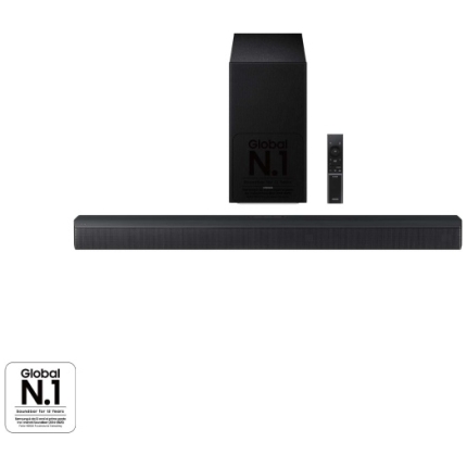 Samsung B-series HW-B650F Soundbar, 3.1 ch, Black
