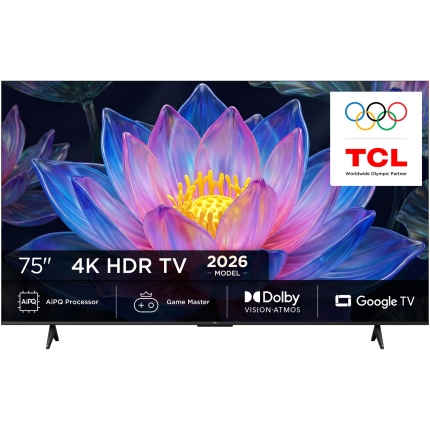 TV Set|TCL|75 "|4K Ultra HD|3840 x 2160 pixels|Flat|16:9|QLED|75P6L